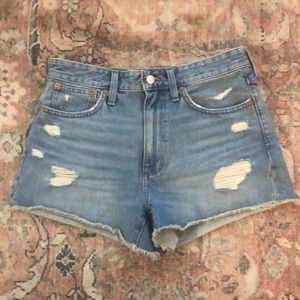 Madewell relaxed denim shorts